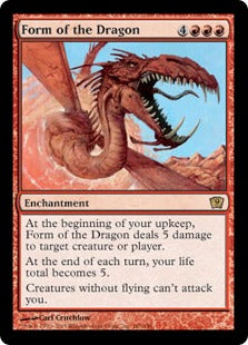 [187]【EN】【FOIL】ドラゴン変化/Form of the Dragon【9ED】[R][赤]