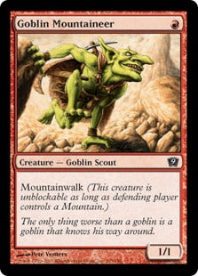 [193]【EN】【FOIL】ゴブリンの山岳民/Goblin Mountaineer【9ED】[C][赤]