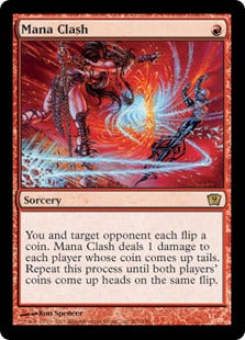 [203]【EN】【FOIL】魔力激突/Mana Clash【9ED】[R][赤]