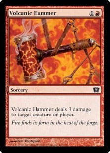 [226]【EN】【FOIL】火山の鎚/Volcanic Hammer【9ED】[C][赤]
