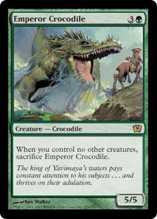 [241]【EN】【FOIL】皇帝クロコダイル/Emperor Crocodile【9ED】[R][緑]