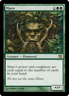 [254]【EN】【FOIL】マロー/Maro【9ED】[R][緑]