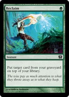 [264]【EN】【FOIL】回収/Reclaim【9ED】[C][緑]