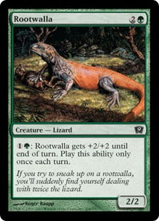 [268]【EN】【FOIL】ルートワラ/Rootwalla【9ED】[C][緑]