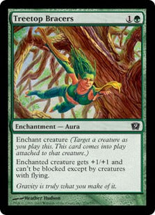[276]【EN】【FOIL】樹上の篭手/Treetop Bracers【9ED】[C][緑]