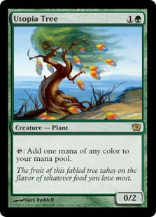 [277]【EN】【FOIL】ユートピアの木/Utopia Tree【9ED】[R][緑]