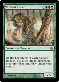 [278]【EN】【FOIL】新緑の魔力/Verdant Force【9ED】[R][緑]