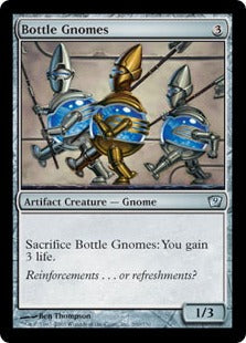 [290]【EN】【FOIL】ボトルのノーム/Bottle Gnomes【9ED】[U][茶]