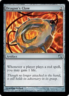 [296]【EN】【FOIL】ドラゴンの爪/Dragon's Claw【9ED】[U][茶]