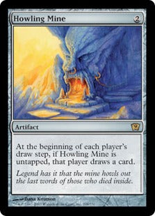 [298]【EN】【FOIL】吠えたける鉱山/Howling Mine【9ED】[R][茶]