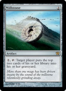 [304]【EN】【FOIL】石臼/Millstone【9ED】[R][茶]