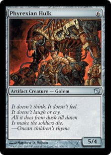 [306]【EN】【FOIL】ファイレクシアの大男/Phyrexian Hulk【9ED】[U][茶]