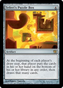 [312]【EN】【FOIL】テフェリーの細工箱/Teferi's Puzzle Box【9ED】[R][茶]