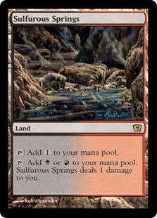 [325]【EN】【FOIL】硫黄泉/Sulfurous Springs【9ED】[R][土地]