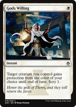[016]【EN】神々の思し召し/Gods Willing【A25】[C][白]
