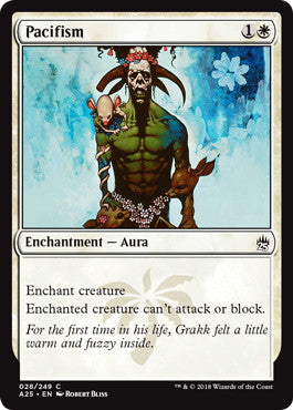 [028]【EN】【FOIL】平和な心/Pacifism【A25】[C][白]