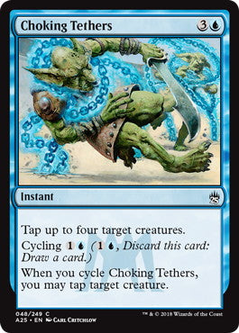 [048]【EN】【FOIL】締めつける綱/Choking Tethers【A25】[C][青]