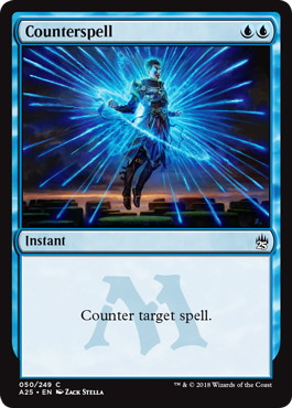 [050]【EN】【FOIL】対抗呪文/Counterspell【A25】[C][青]