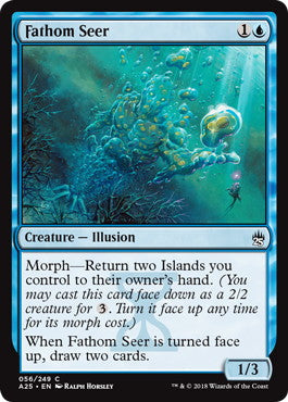[056]【EN】【FOIL】水深の予見者/Fathom Seer【A25】[C][青]
