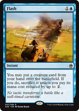 [057]【EN】【FOIL】閃光/Flash【A25】[R][青]