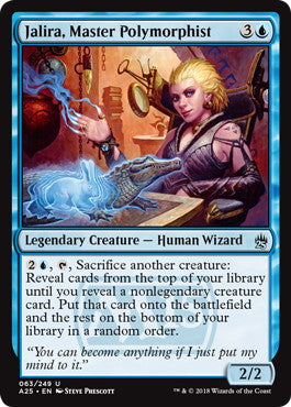 [063]【EN】【FOIL】練達の変身術士、ジャリラ/Jalira, Master Polymorphist【A25】[U][青]