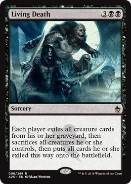 [096]【EN】生ける屍/Living Death【A25】[R][黒]
