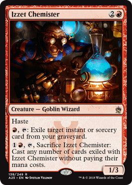 [138]【EN】イゼットの薬術師/Izzet Chemister【A25】[R][赤]