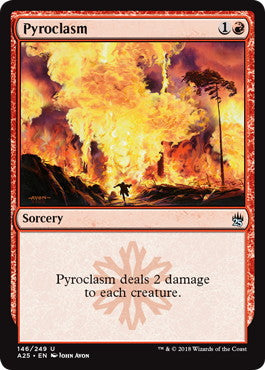 [146]【EN】【FOIL】紅蓮地獄/Pyroclasm【A25】[U][赤]