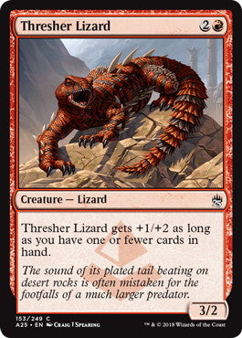 [153]【EN】オナガトカゲ/Thresher Lizard【A25】[C][赤]