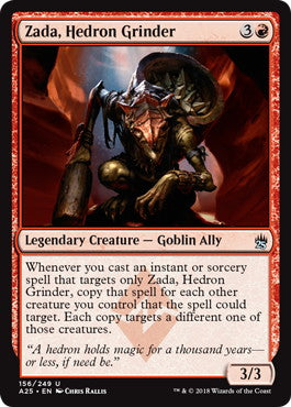 [156]【EN】【FOIL】面晶体の掘削者、ザダ/Zada, Hedron Grinder【A25】[U][赤]