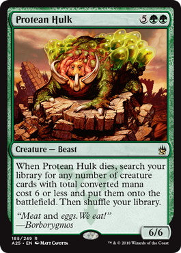 [185]【EN】【FOIL】変幻の大男/Protean Hulk【A25】[R][緑]