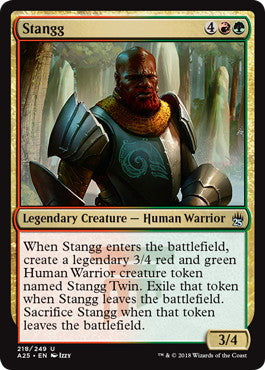 [218]【EN】【FOIL】スタング/Stangg【A25】[U][多色]