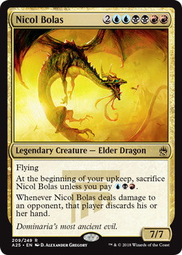 [209]【EN】【FOIL】ニコル・ボーラス/Nicol Bolas【A25】[R][多色]