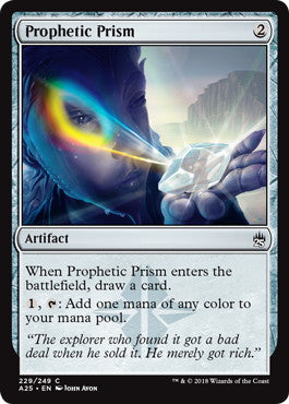 [229]【EN】【FOIL】予言のプリズム/Prophetic Prism【A25】[C][茶]