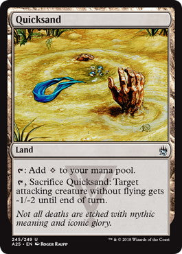 [245]【EN】【FOIL】流砂/Quicksand【A25】[U][土地]