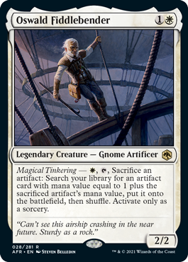 [028]【EN】【FOIL】オズワルド・フィドルベンダー/Oswald Fiddlebender【AFR】[R][白]