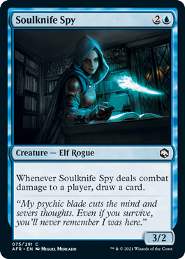 [075]【EN】魂刀のスパイ/Soulknife Spy【AFR】[C][青]