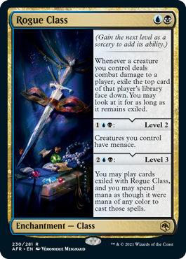 [230]【EN】【FOIL】ローグ・クラス/Rogue Class【AFR】[R][多色]