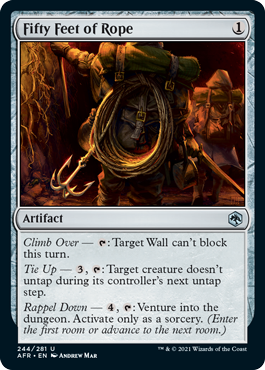 [244]【EN】50フィートのロープ/Fifty Feet of Rope【AFR】[U][茶]