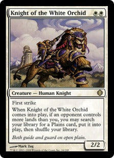[016]【EN】白蘭の騎士/Knight of the White Orchid【ALA】[R][白]