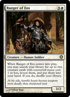 [021]【EN】【FOIL】イーオスのレインジャー/Ranger of Eos【ALA】[R][白]