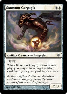[024]【EN】【FOIL】聖域のガーゴイル/Sanctum Gargoyle【ALA】[C][白]