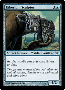 [042]【EN】【FOIL】エーテリウムの彫刻家/Etherium Sculptor【ALA】[C][青]