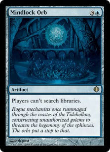[051]【EN】精神固めの宝珠/Mindlock Orb【ALA】[R][青]