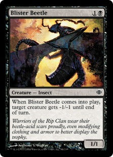 [066]【EN】【FOIL】水膨れ虫/Blister Beetle【ALA】[C][黒]