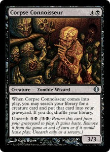 [068]【EN】【FOIL】死体の鑑定人/Corpse Connoisseur【ALA】[U][黒]