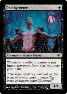 [071]【EN】【FOIL】死を出迎える者/Deathgreeter【ALA】[C][黒]