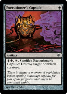 [075]【EN】【FOIL】処刑人の薬包/Executioner's Capsule【ALA】[C][黒]