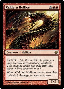 [095]【EN】【FOIL】カルデラの乱暴者/Caldera Hellion【ALA】[R][赤]