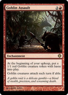 [101]【EN】【FOIL】ゴブリンの突撃/Goblin Assault【ALA】[R][赤]
